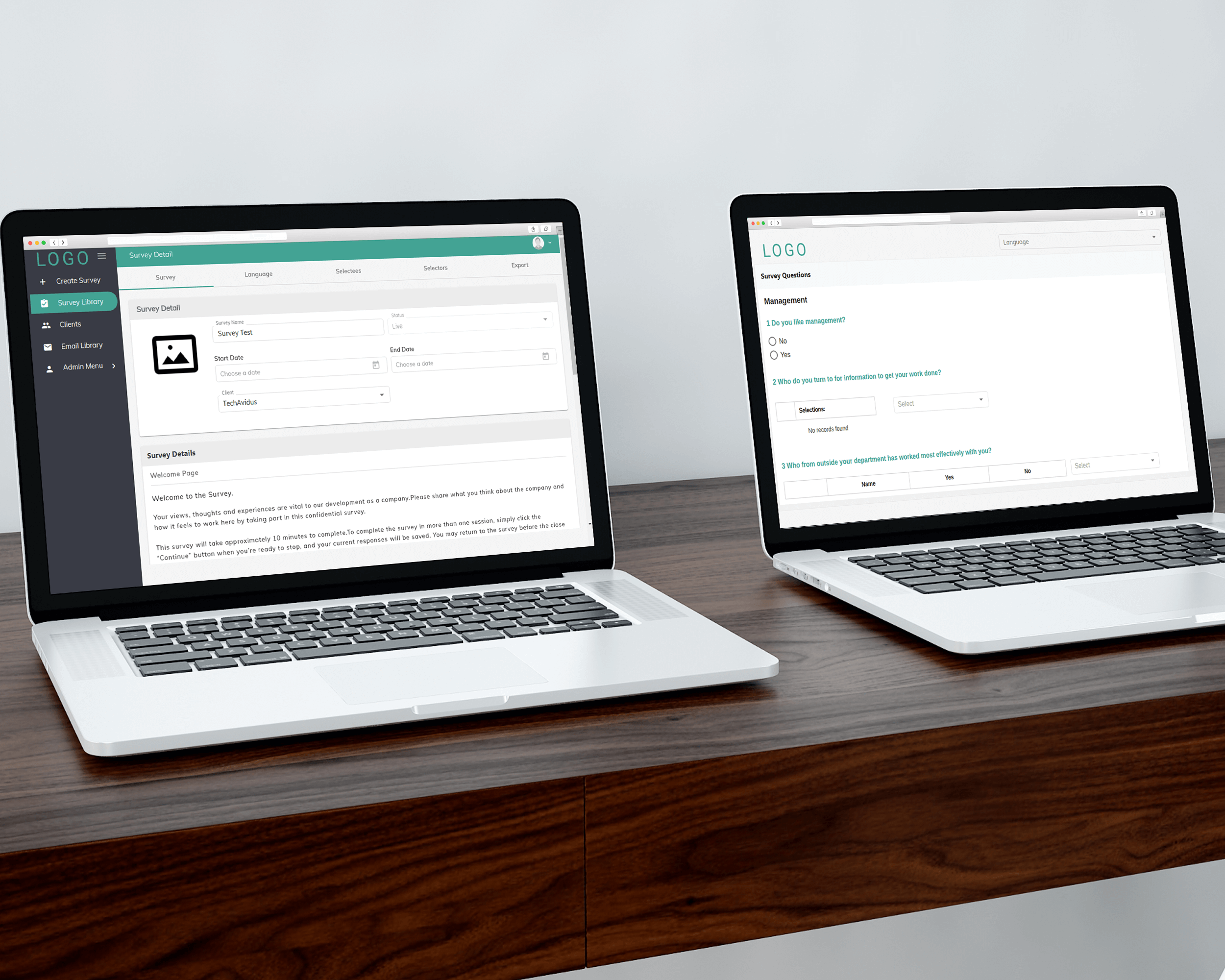 Employee Survey Application Development